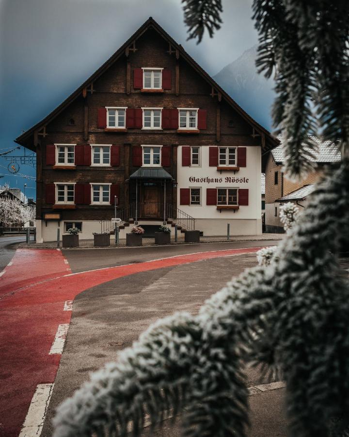 Gasthaus Roessle Nenzing Exterior foto