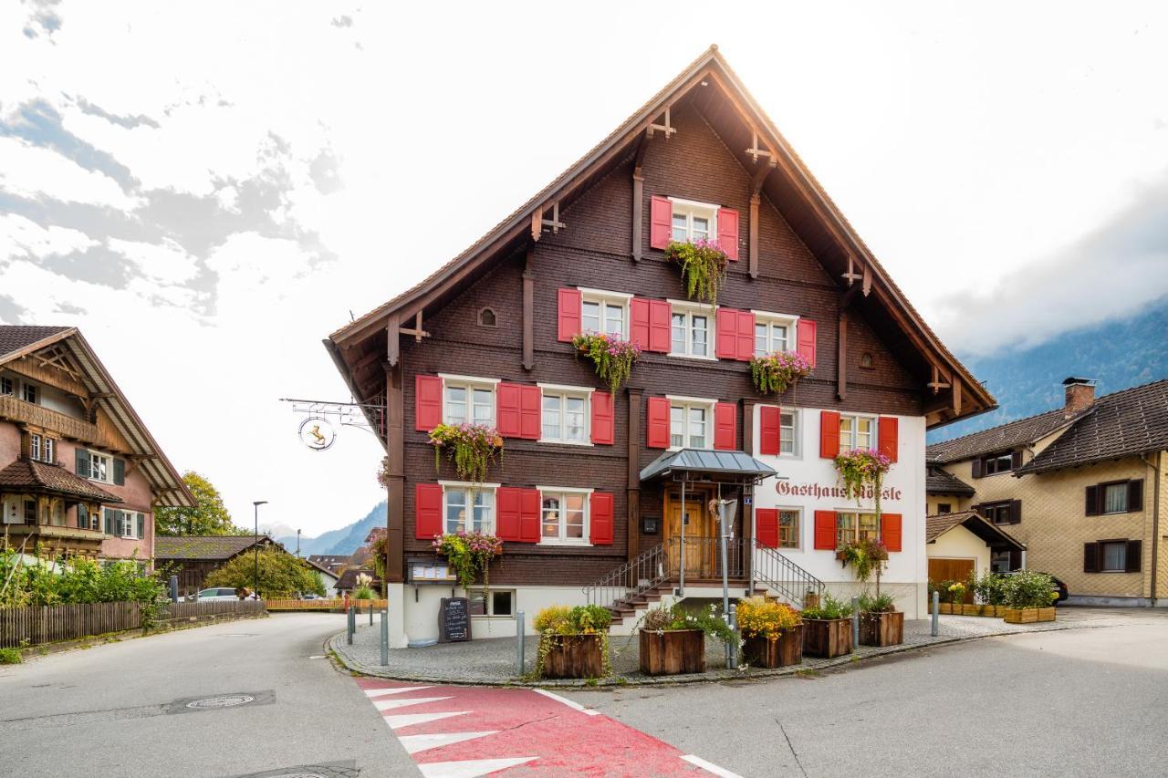 Gasthaus Roessle Nenzing Exterior foto